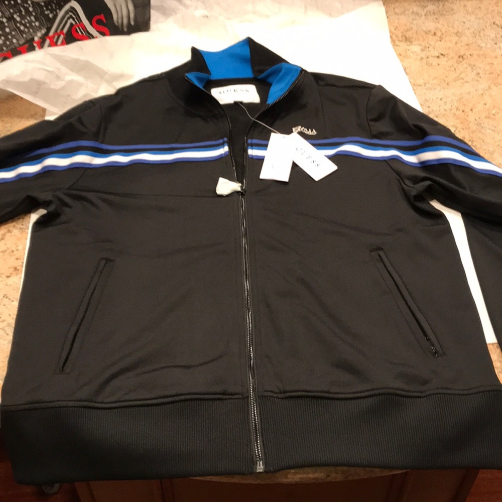 Guess Keith Taped Men’s Track Jacket Size: M